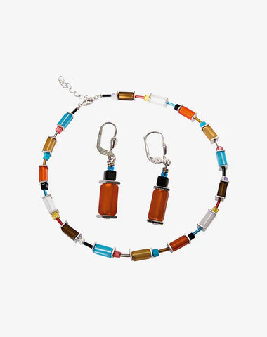 Multi Color Glass Bracelet